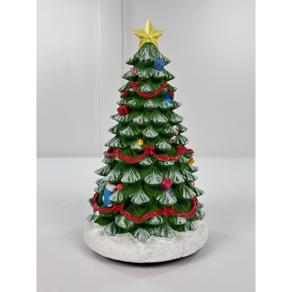 Disney Christmas Village 11" Lighted Tree Holiday Decor Collectible Costco 2024